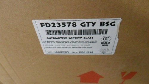 FOR 2008-2015 SCION XB FRONT RIGHT PASSENGER SIDE DOOR WINDOW GLASS FD23578GTY - Picture 6 of 6