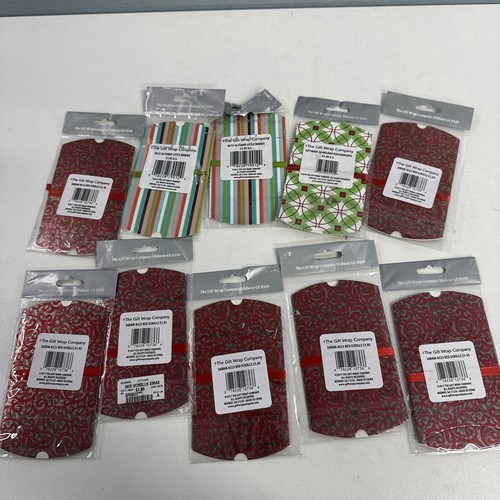 10 PACK Christmas Gift Card Pouch Various NEW $19.90 Some have Paint on packages - Picture 9 of 12