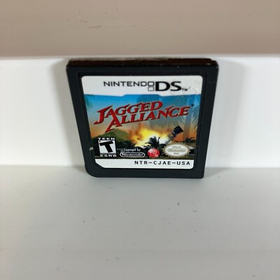 Jagged Alliance (Nintendo DS, 2009) Cartridge Working