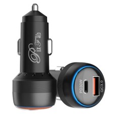 Chargeur De Voiture USB Type C 48W Rapide Pour Samsung S25+/S25 Ultra S24 FE