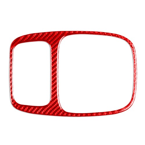Manual Gear Shift Panel Frame Cover Trim Fit Honda S2000 00-03 Carbon Fiber Red - Picture 6 of 7