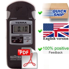 English User Manual (full) + Quick Start for dosimeter Terra MKS 05 