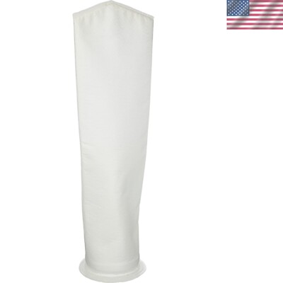 Efficient 1-Micron Filter Bag, 4.5'' x 20''   Fast Change for Maximum Productivity