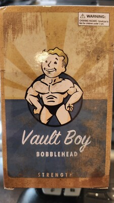 Vault Boy Strength Bobblehead Fallout  Series 1 Vault 111 From 2016 