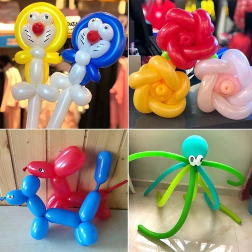 200Pcs Long Animal Tying Making Balloons twist Latex Balloon Mixed Color - Picture 15 of 22