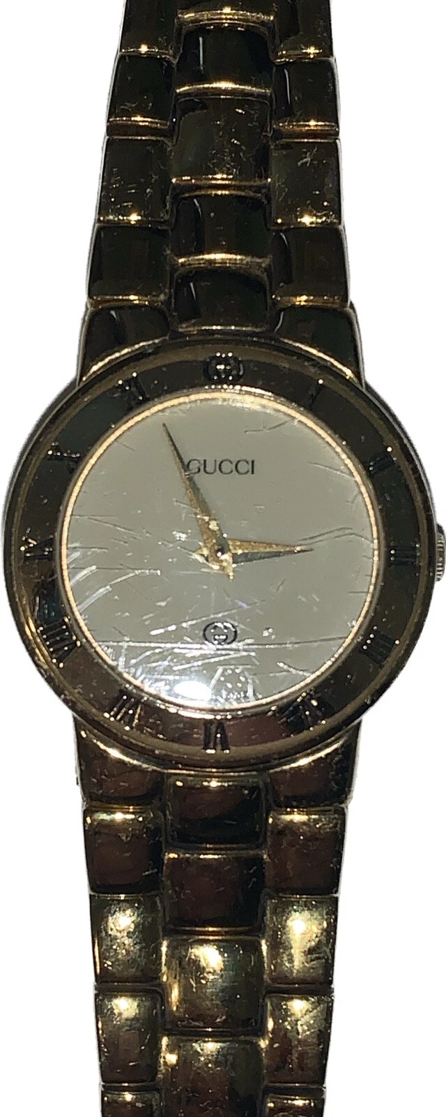 Montre Gucci 3300L   Visage Blanc