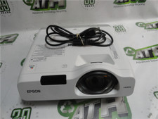 Epson H674A Projector 1768 Lamp Hours Power Cord Included Tech Tested Warrantied