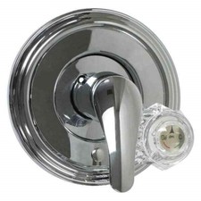 Everbilt 1-Handle Shower Valve Trim Kit for Delta Shower Faucets Chrome