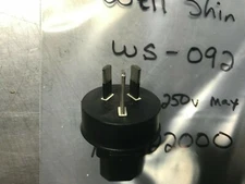 WS-092  WELL SHIN  Australian POWER ADAPTER to IEC 320 C13 Female Connector