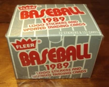 1989 Fleer Update Box Factory-Sealed Look #U59 Randy Johnson RC #U67 Nolan Ryan