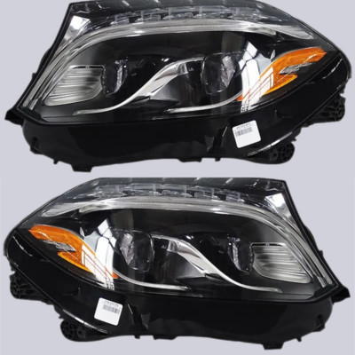 Left & right 2pcs US LED For Headlights Mercedes Benz X166 GLS350 ...