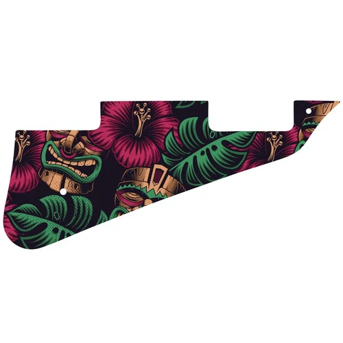 Pickguard For Gibson Les Paul Standard & Custom USA aloha tiki