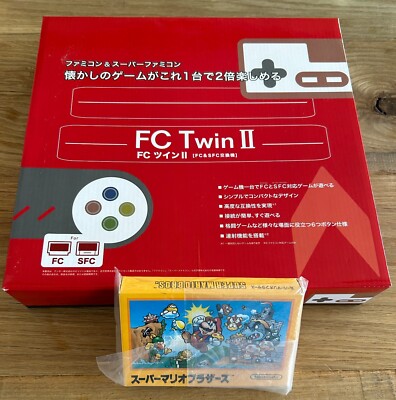 FC Twin 2 GAME CONSOLE FOR NES SNES for JP NEW with MINT Super Mario Bros JP
