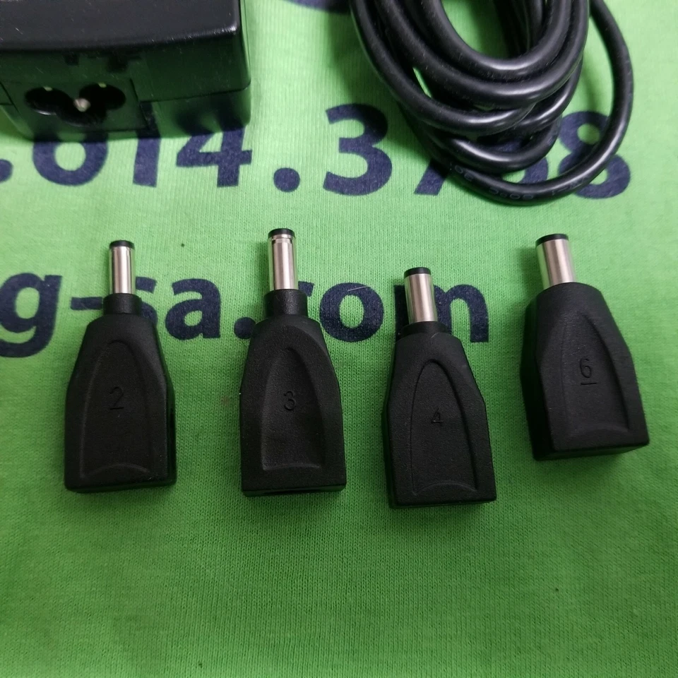 TARGUS APA10 UNIVERSAL LAPTOP CHARGER 65W - 800-0111-001A - TIPS 2 3 4 6 - Image 4 of 4