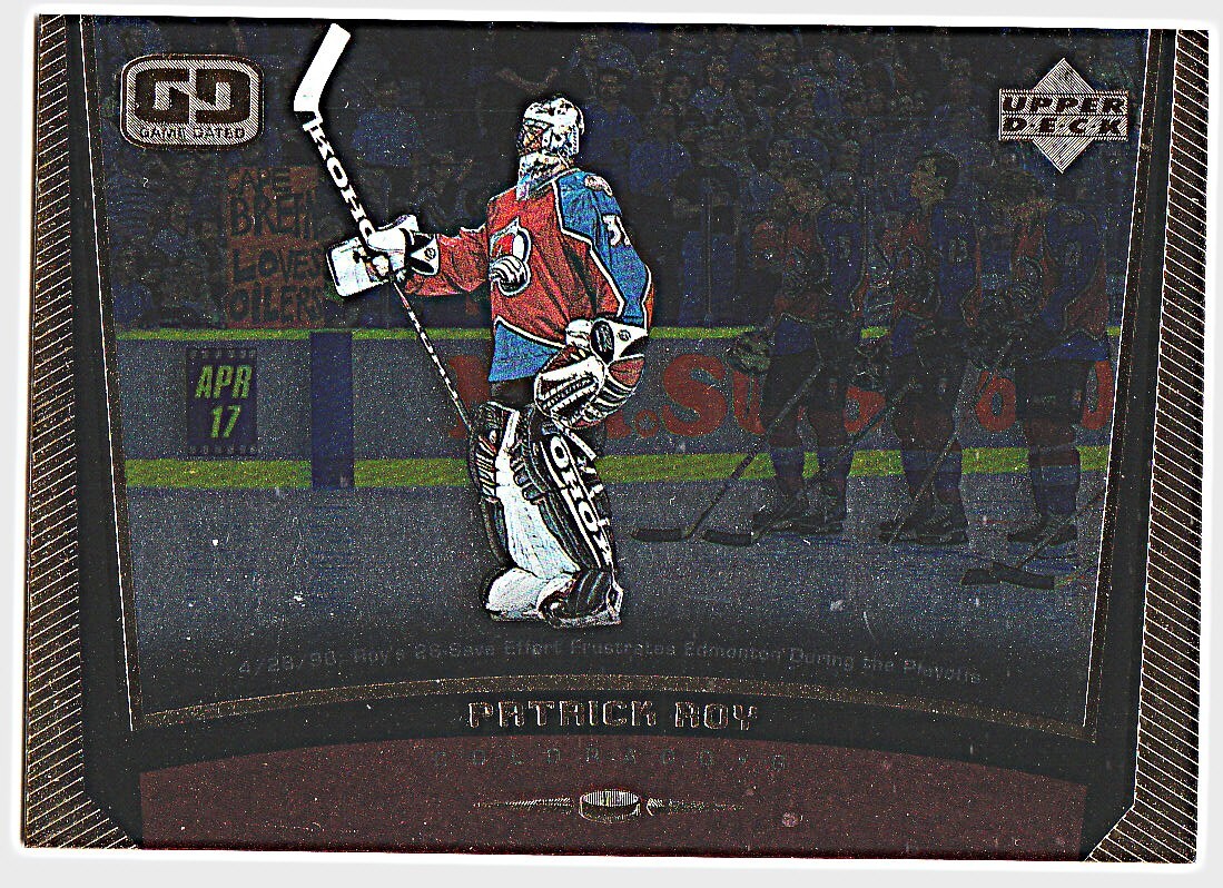 1998-99 UPPER DECK GOLD #74 PATRICK ROY Colorado Avalanche Hockey Card