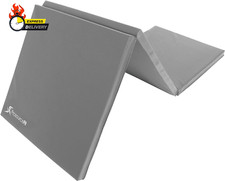 Tri-Fold Folding Thick Exercise Mat 6'X2' with Carrying Handles for MMA, Gymnast