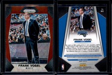 2017-18 Panini Prizm RUBY RED WAVE REFRACTOR PRIZM Frank Vogel Magic