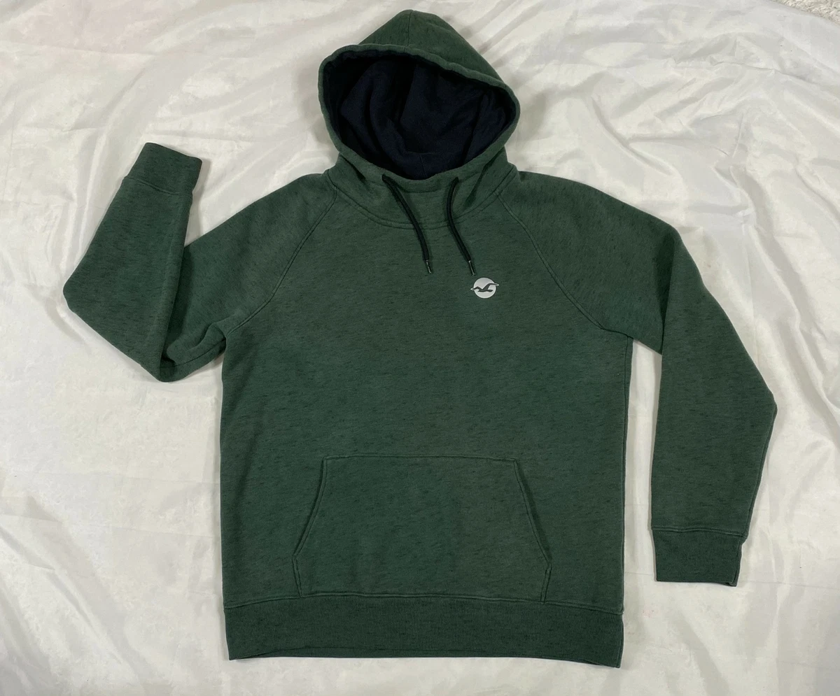 green hollister hoodie