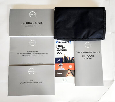 2022 Nissan Rogue Sport Owner's Manual - Complete Set