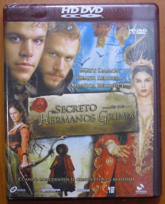 El Secreto de los Hermanos Grimm (Brothers) HD-DVD 1080p (NO Blu-Ray NO DVD) NEW