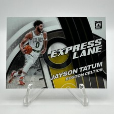 2021-22 Panini Donruss Optic JAYSON TATUM #23 Express Lane - Boston Celtics