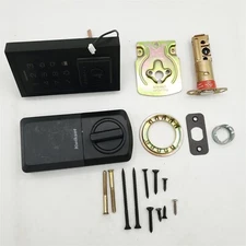 Kwikset SmartCode 270 Keyless Electronic Deadbolt, Matte Black -NOT WORKING-