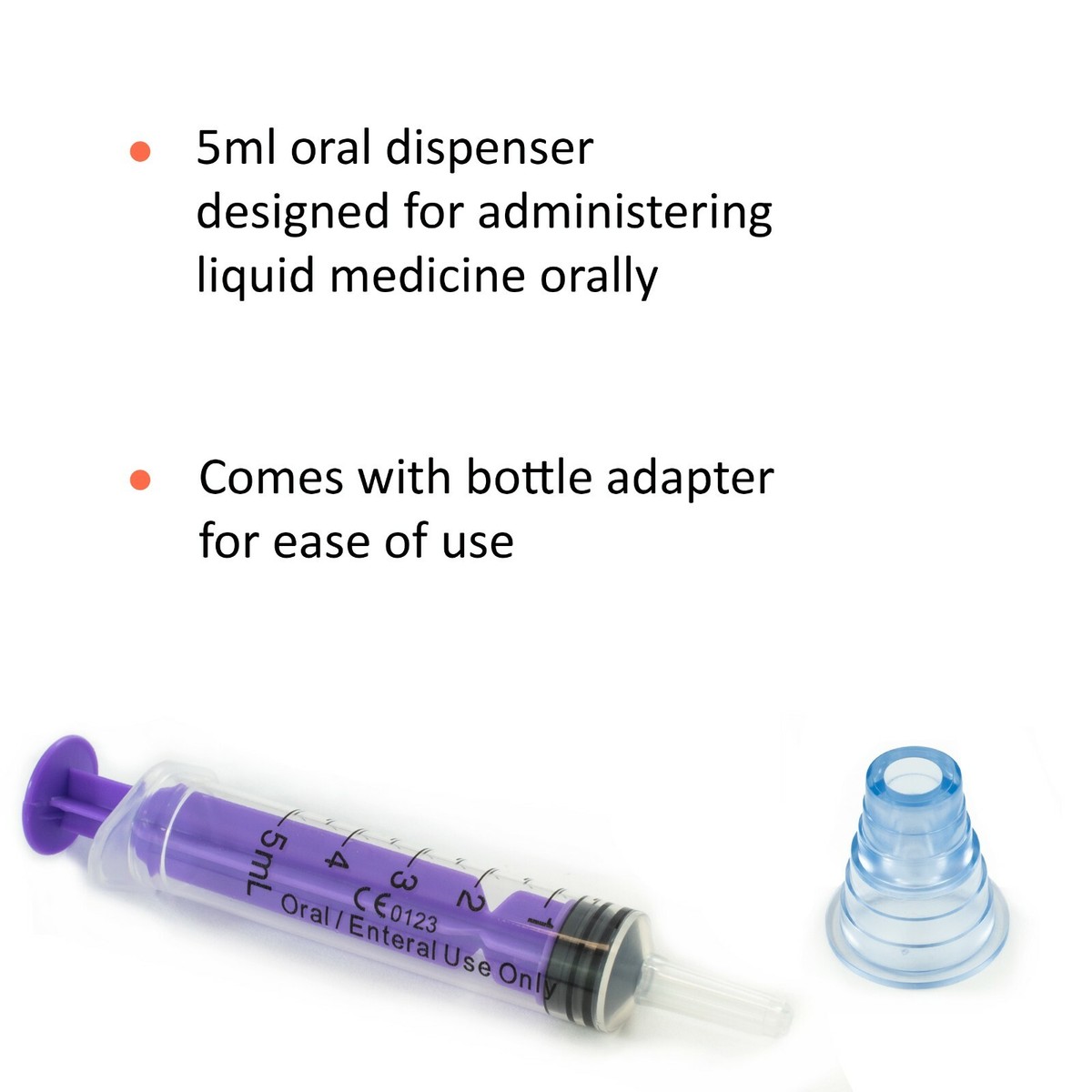 Siringhe Dosatrici Per Medicina Orale 15 X 5 Ml – Dose Esatta – Ideale Per Calpol