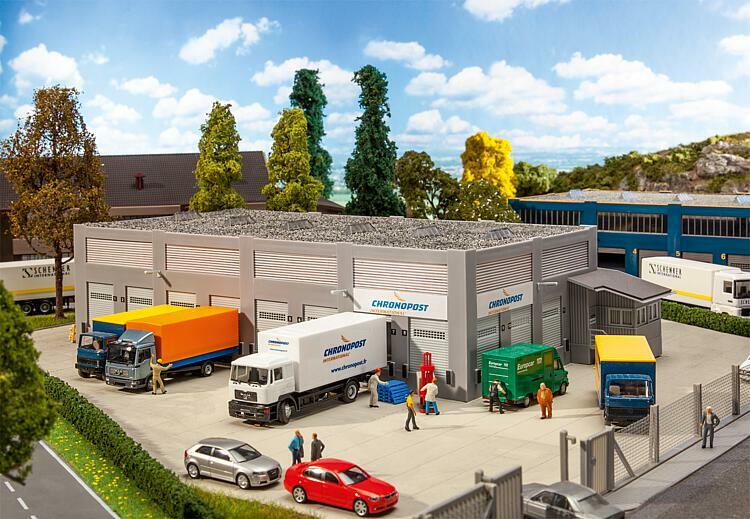 Centre logistique Chronopost HO 190247, maquette de tri postal en plastique