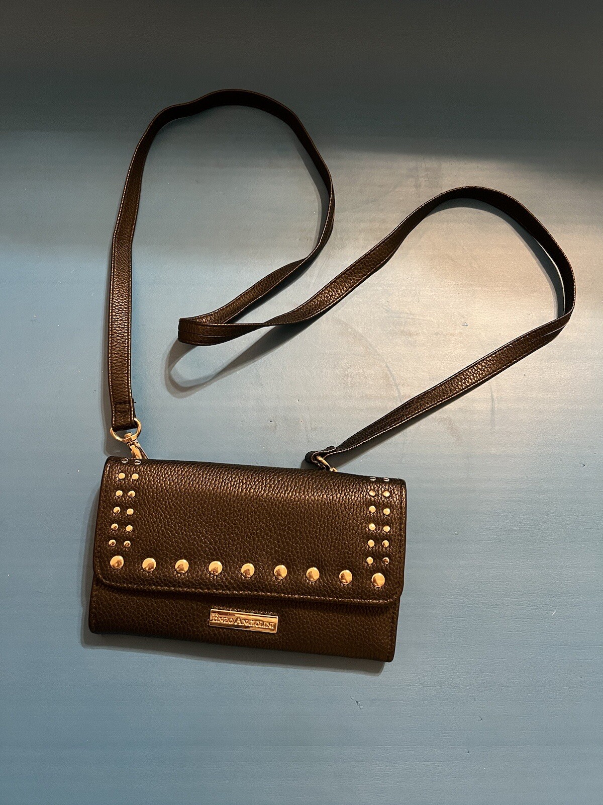 Enzo Angiolini wallet crossbody purse black