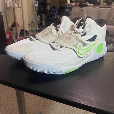 NIKE KD Trey 5 X Basketball Sneakers Men s 18  Shoes Ore Green Strike DD9538-014
