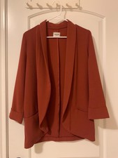 Women’s Pimkie Brand Brown Blazer Jacket Large Size