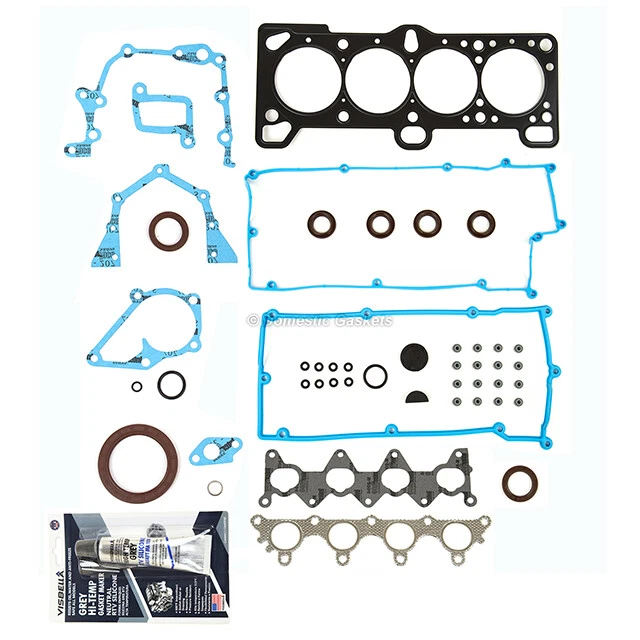 Full Gasket Set Fit 2005 Hyundai Accent 1.6 DOHC G4EC - Image 2 of 4