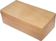 Impossible Puzzle Box 3D Brain Teaser Toy, Original Color Surprise Wooden Magic