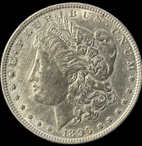 1896 $1 Morgan Silver Dollar 90% Fine Silver XF Extremely Fine