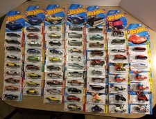 Hot Wheels Lot of 65 Mainlines. Ferrari, GTR, Honda, Viper, F1, TH.   Lot  1