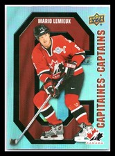 2021-22 TIm HORTONS HOCKEY MARIO LEMIEUX CANADA CAPTAINS #CC-9 **Free Shipping**