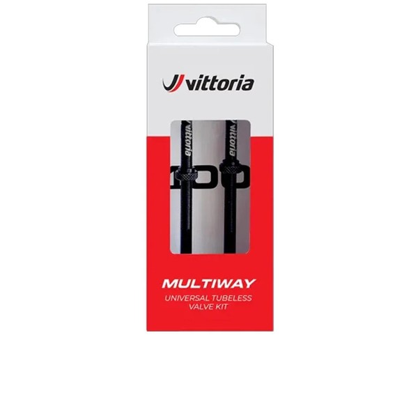 Vittoria Multiway Tubeless Ventil Alu 80Mm - Leichtes Ventil-Set FüR Tubeless...-image
