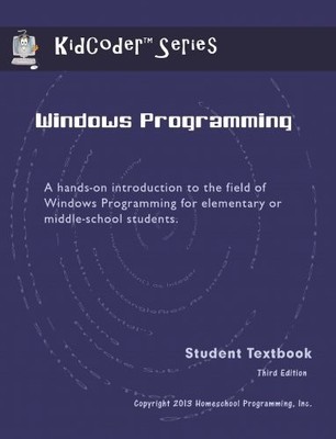 KIDCODER: WINDOWS PROGRAMMING By Homeschool Inc. Programming **Mint Condition**