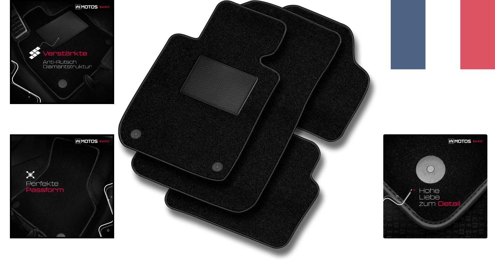 Tapis en velours pour Toyota Land Cruiser J200 : l'élégance sur mesure