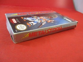 Metal Storm (Nintendo NES) COMPLETE w/ Box manual game poster WORKS!