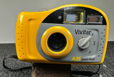   VIVITAR A35 SPLASH PROOF 35mm Point  Shoot Film Camera  Working  276