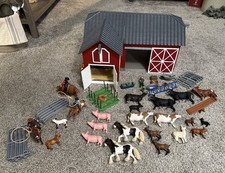 Schleich Barn Set, Animals, Accessories. PLEASE READ!!!