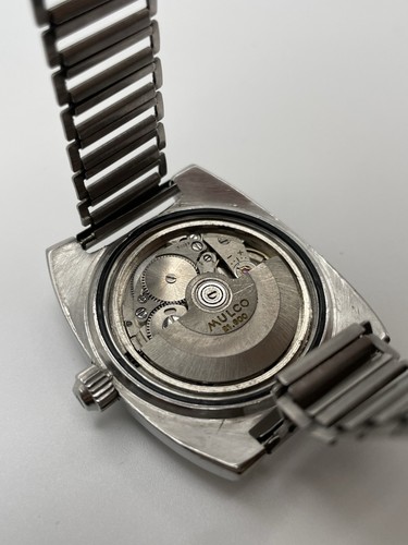Reloj Automático Mulco Vintage Escafandra Años 70 Suizo Buceo Reparado - Imagen 7 de 9
