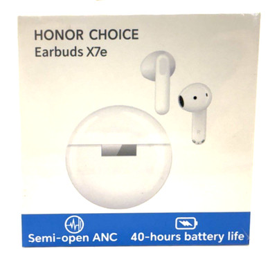 New-OPEN BOX Honor Choice Earphones X7e Bluetooth-Noise Reduction 40hr battery