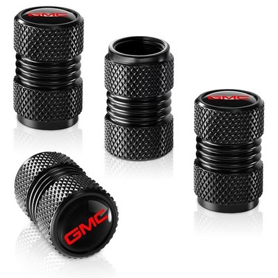 4pc GMC Car Suv Truck Wheels Tire Air Valve Cap Stem Dust Cover Decorate Limited