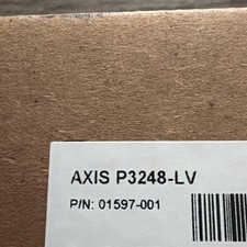 Axis P3248-LV Network Camera   Brand New in Box, 4K Indoor Dome with IR and WDR
