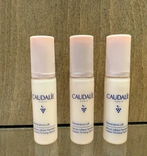 Lot Of 3 CAUDALIE Resveratrol Lift Instant Firming Serum 10ml/0.33 fl oz EACH