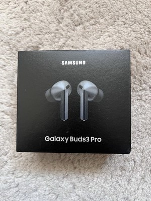 Original Samsung Galaxy Buds 3 Pro Silber Brandneu Versiegelt UK Ware Schneller Versand