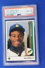1989 Upper Deck KEN GRIFFEY JR Star Rookie Card #1 RC PSA 8 NM-MT HOF The Kid!