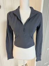 90 Degree By Reflex Women's Active Pullover Half Zipper Size M